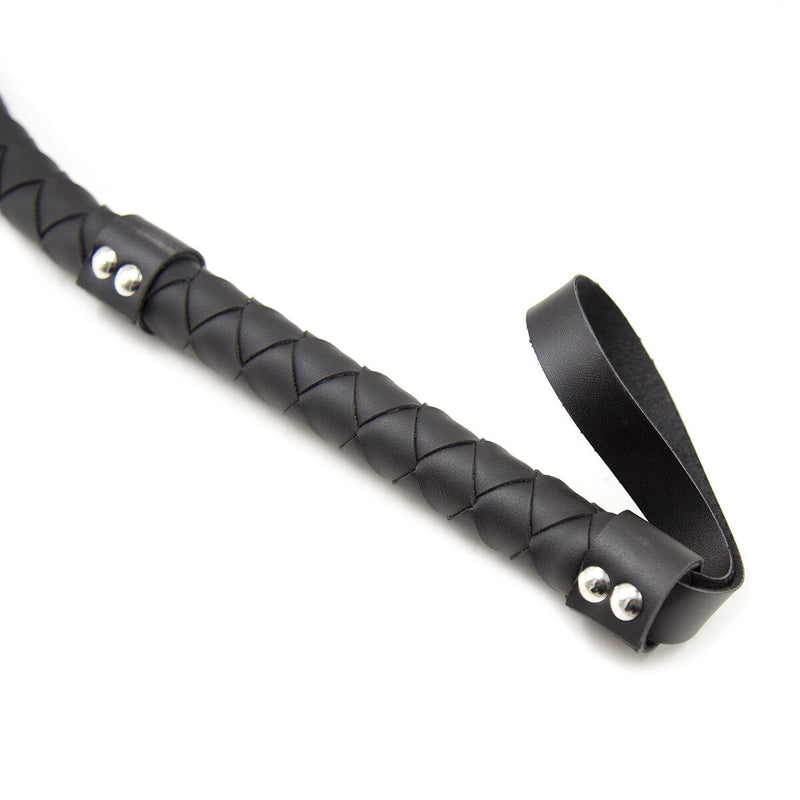 85cm Bdsm Bondage Leather Whip Toys with Lashing Handle for Spank Flirt