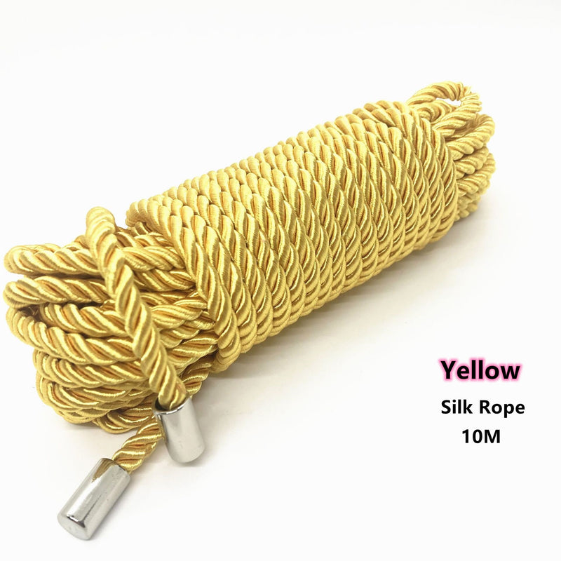 Silk Handcuff Bondage Rope