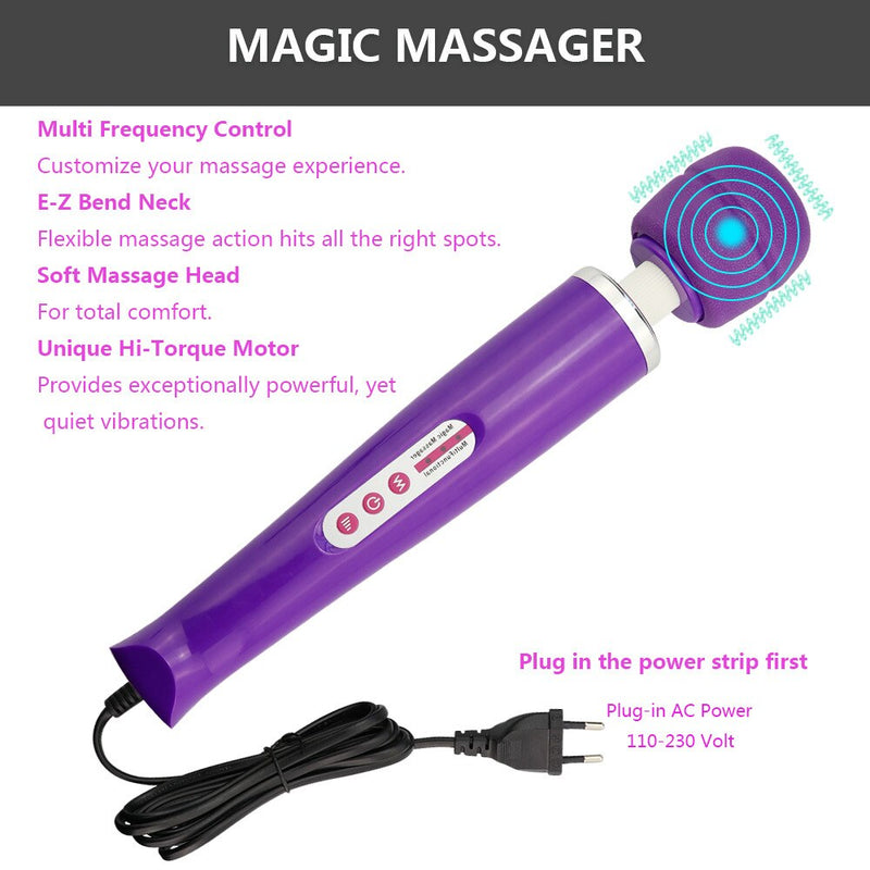 Erotic Vibrator Magic Wand Sex Toys G-spot Stimulation Massager