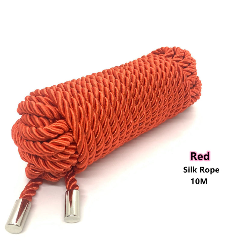 Silk Handcuff Bondage Rope