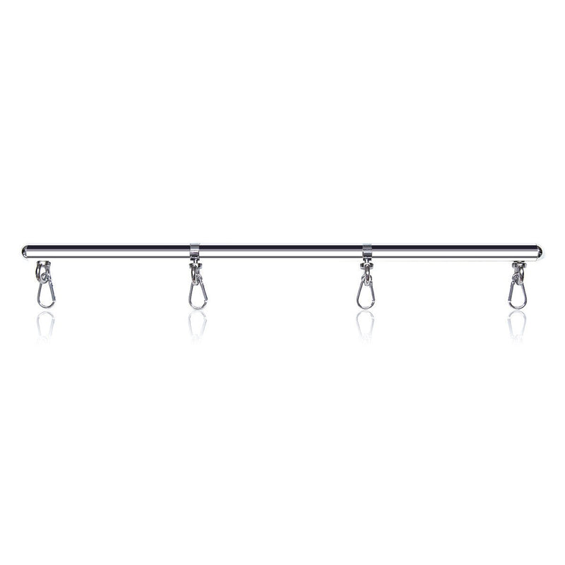 Bondage Kit With Stainless Steel Detachable Spreader Bar And Leather Handcuffs