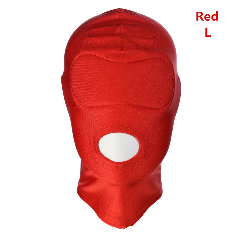 Sexy Bondage Elasticity Erotic Hood Blindfold Flirting To Increase Sexual Tension