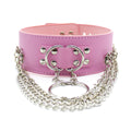Collar Leather Harajuku Gothic Choker With Traction Ropes