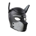 Puppy Hood Neoprene Mask Muzzle Pet Play Games Dog Slave Full Head Bondage Restraint