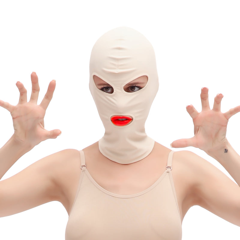 Sexy Bondage Elasticity Erotic Hood Blindfold Flirting To Increase Sexual Tension