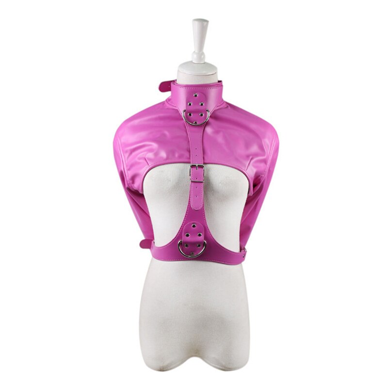 Women Leather Collar Handcuffs Bondage Fetish Clothes