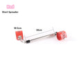 Leather Lockable Handcuffs Strap with Metal Spreader Bar